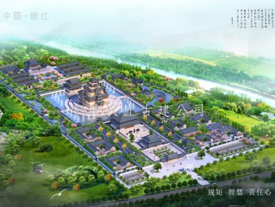 张家港古建筑工程施工方案总体规划图