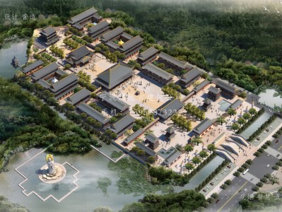 张家港护国寺重建项目工程施工